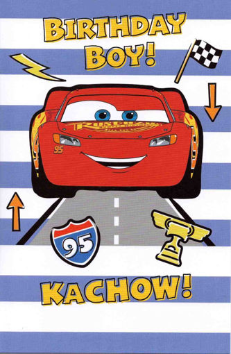 Picture of BIRTHDAY BOY! KACHOW BIRTHDAY CARD